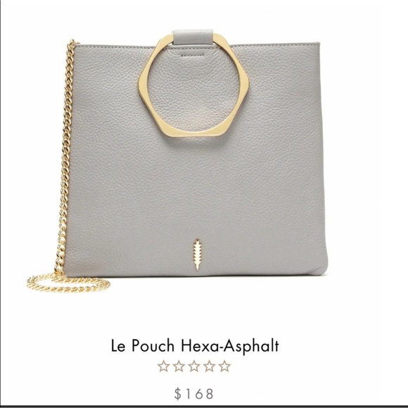 THACKER Le Pouch Hexa-Asphalt bag NWT - Picture 1 of 4